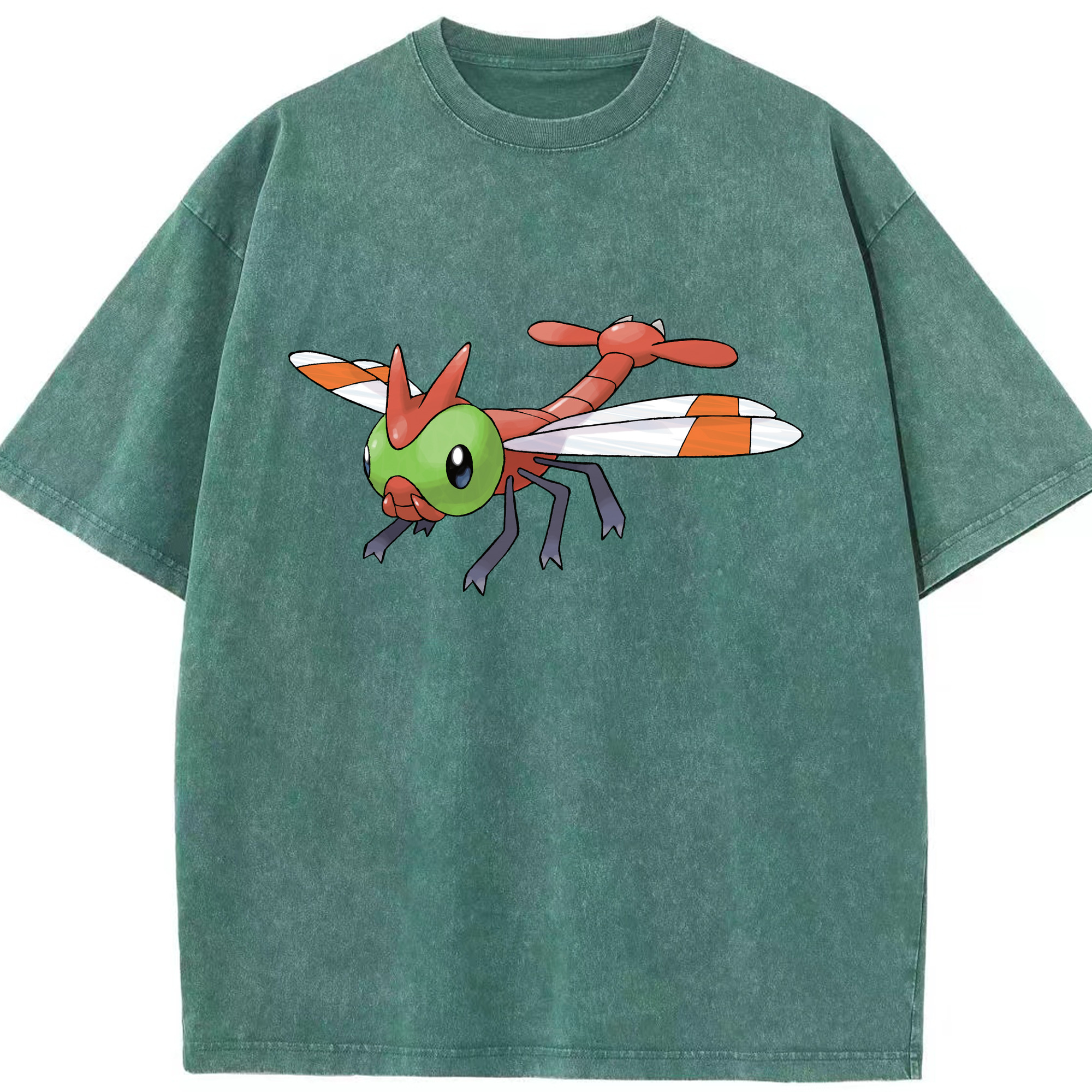 （画像用） ポケットモンスター Pokémon 綿100% ヴィンテージ風 半袖Tシャツ（フロントプリント）